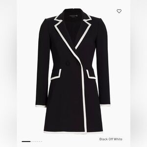 NWT Alice and Olivia Kyrie tuxedo dress